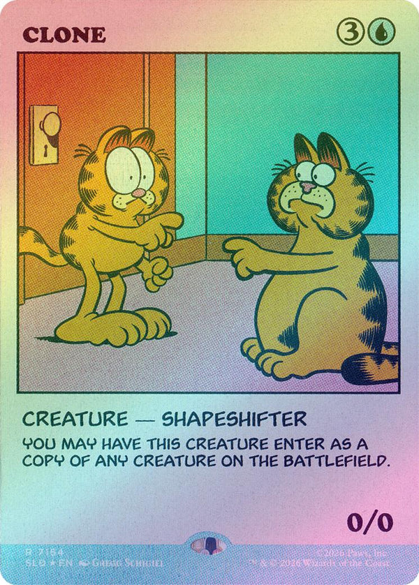 Clone - Garfield: As Intended (Foil) (SLD)
