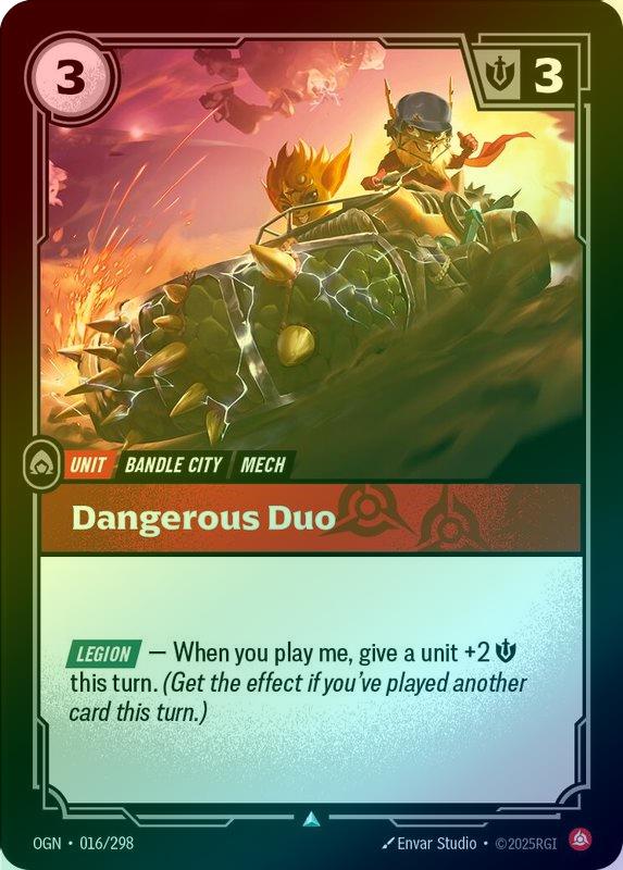 Dangerous Duo - 016/298 - Uncommon (Foil)