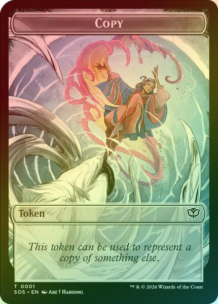Copy // Spirit (010) Token (Foil) (TSOS)