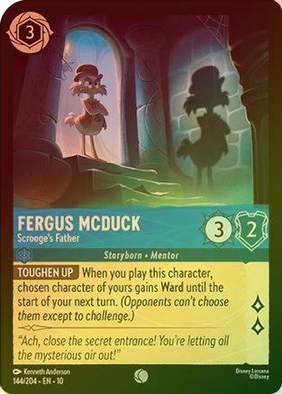 Fergus McDuck (Scrooge's Father) - 144/204 - Common (Foil)