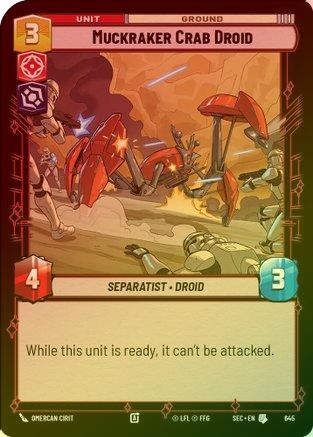 Muckraker Crab Droid (Foil) - 645 - Uncommon (Foil)