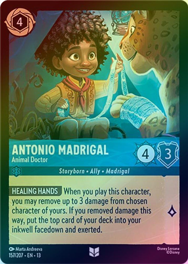 Antonio Madrigal (Animal Doctor) - 157/207 - Uncommon (Foil)