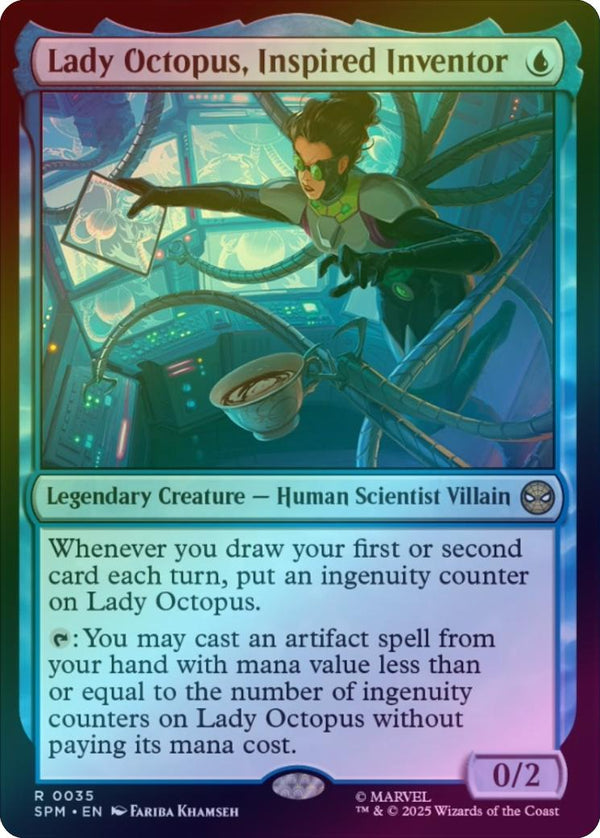 Lady Octopus, Inspired Inventor (Foil) (SPM)