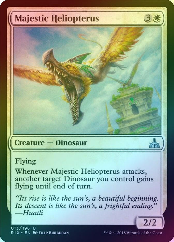 Majestic Heliopterus (Foil) (RIX)