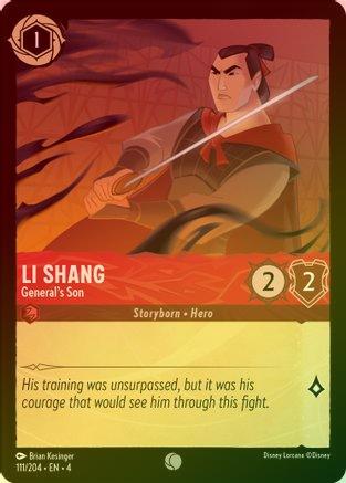 Li Shang (General’s Son) - 111/204 - Common (Foil)