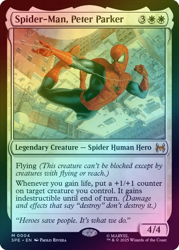 Spider-Man, Peter Parker (Foil) (SPE)