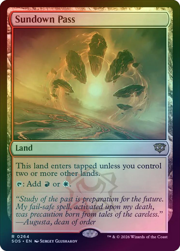 Sundown Pass (Foil) (SOS)