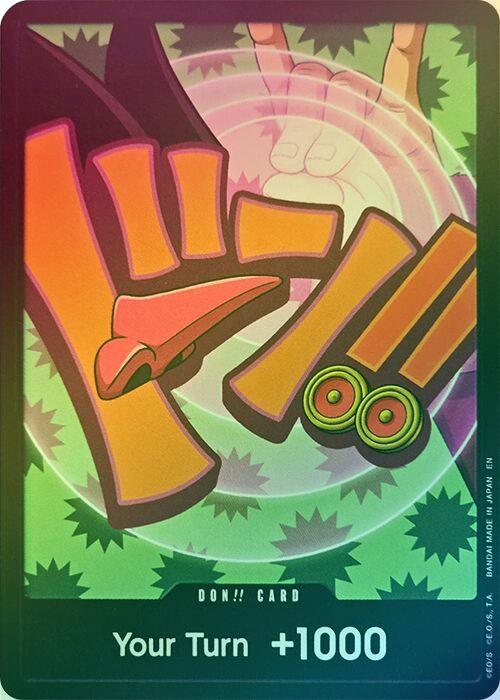 DON!! Card (Foil) (Foxy) - PRB02 - DON!!