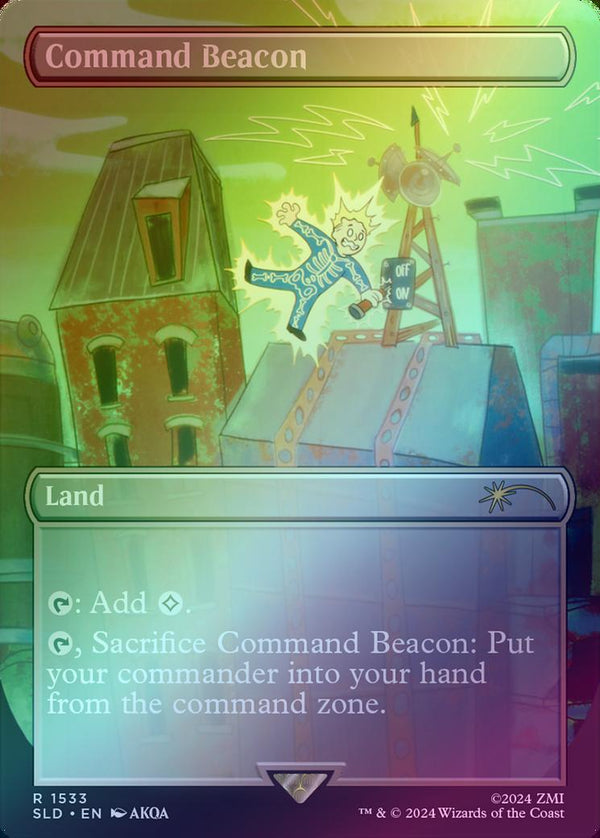 Command Beacon - Fallout: Points of Interest (Rainbow Foil) (SLD)