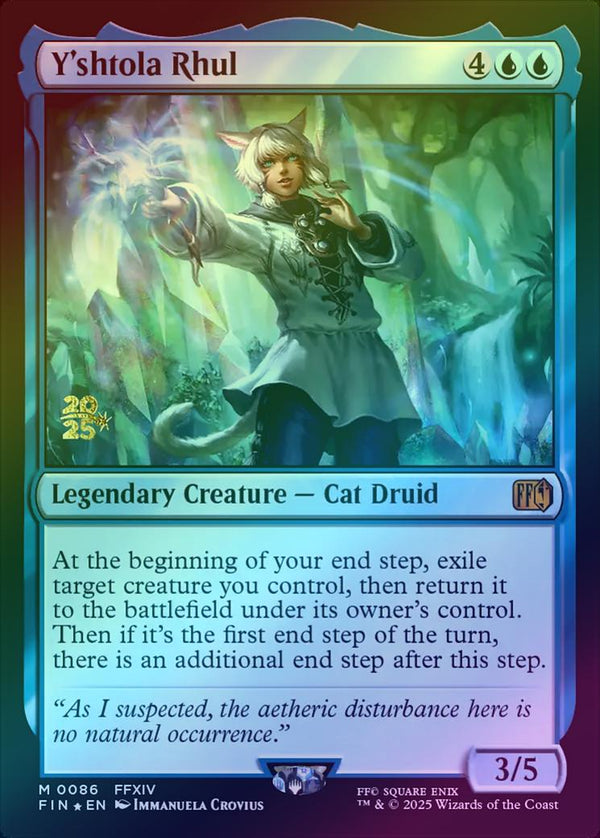 Y'shtola Rhul - Prerelease Promo (Foil) (PFIN)