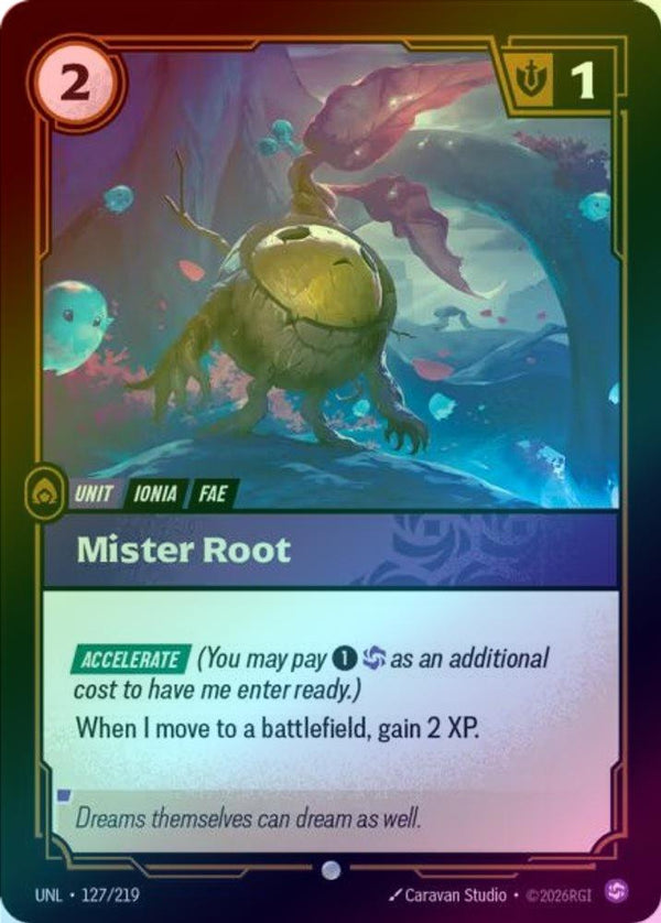 Mister Root - 127/219 - Common (Foil)