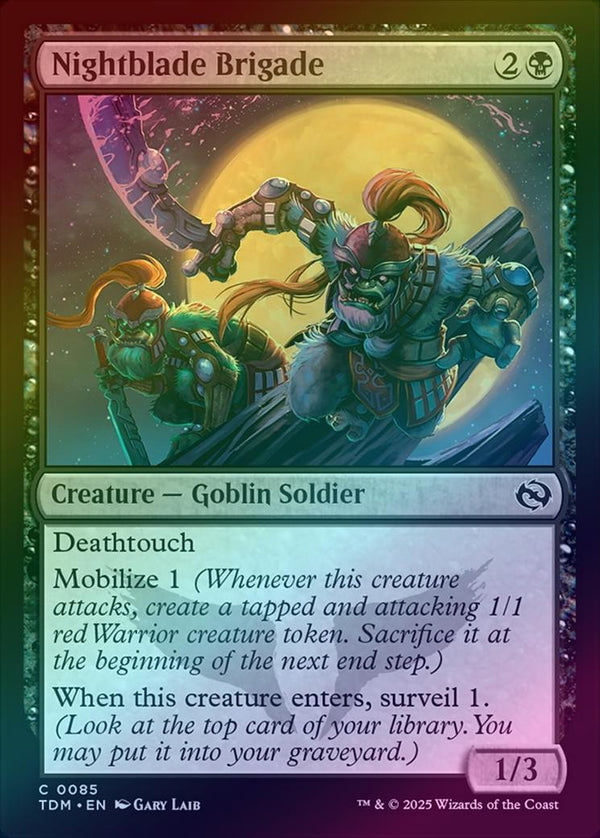 Nightblade Brigade (Foil) (TDM)