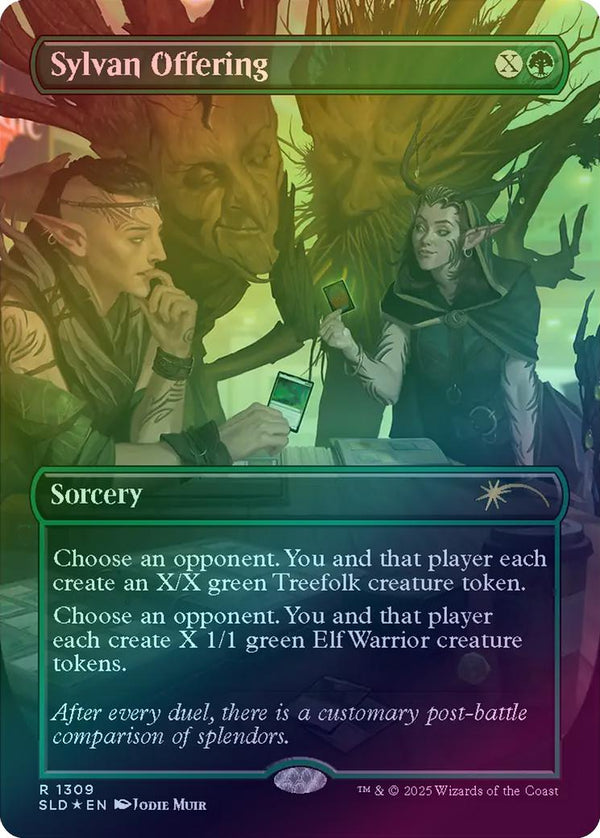 Sylvan Offering - MAGICCON: The Gathering (Rainbow Foil) (SLD)