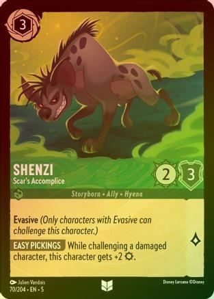 Shenzi (Scar's Accomplice) - 70/204 - Uncommon (Foil)