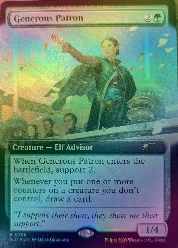 Generous Patron - Elusive Elves (Foil) (SLD)