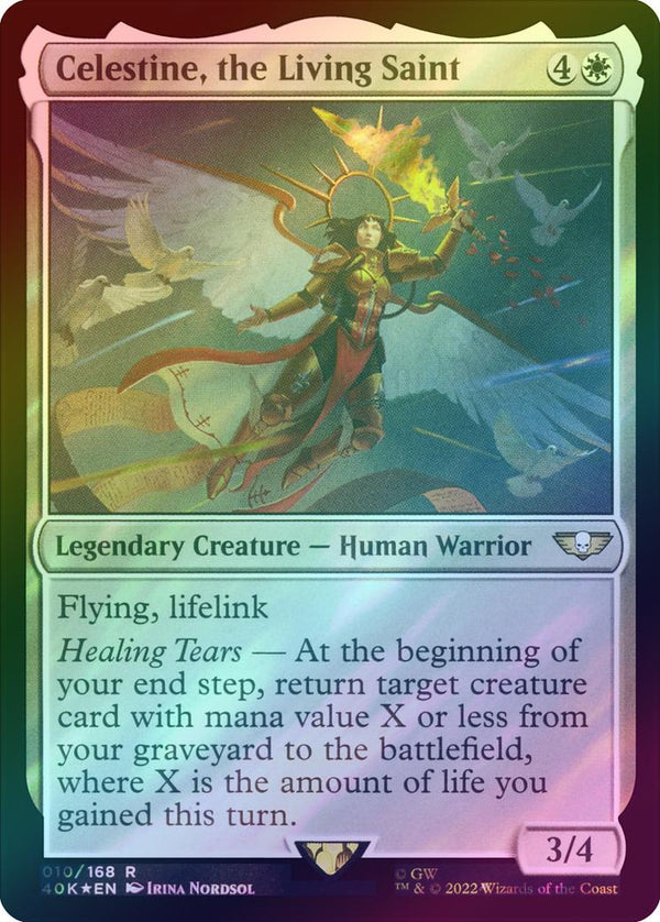 Celestine, the Living Saint (Surge Foil) (40K)