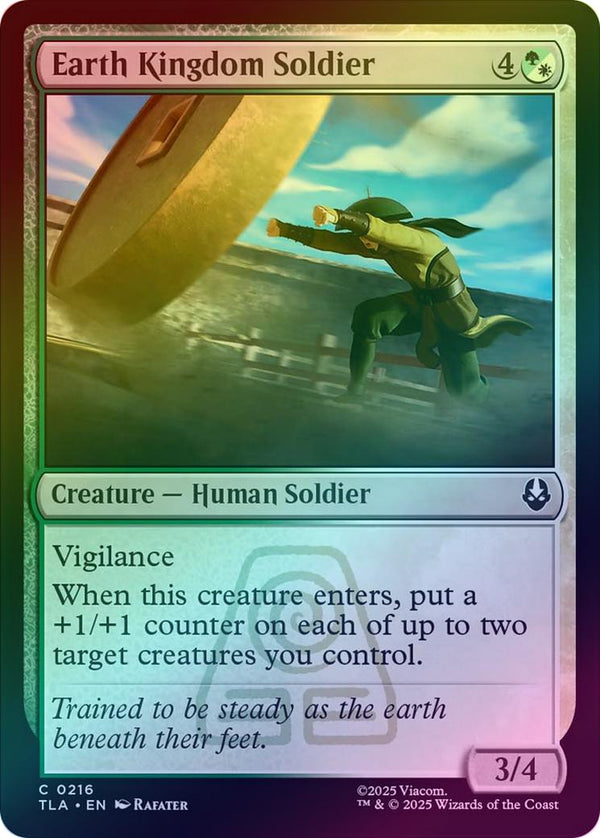 Earth Kingdom Soldier (Foil) (TLA)