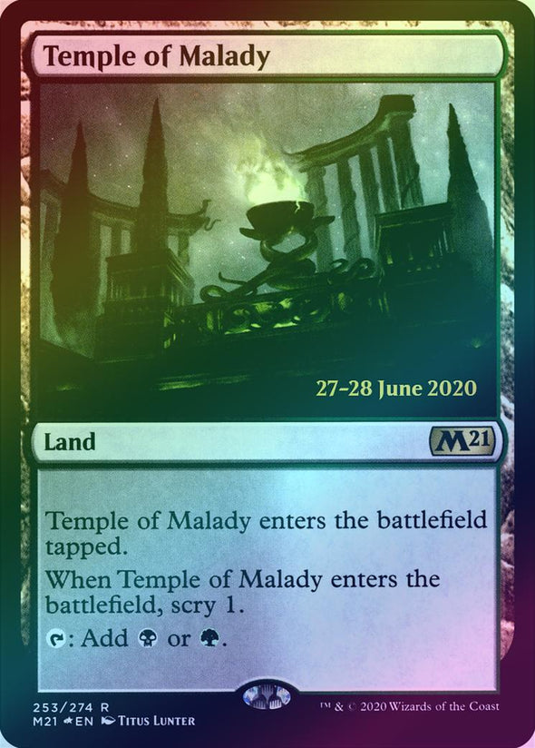 Temple of Malady - Prerelease Promo (Foil) (PM21)