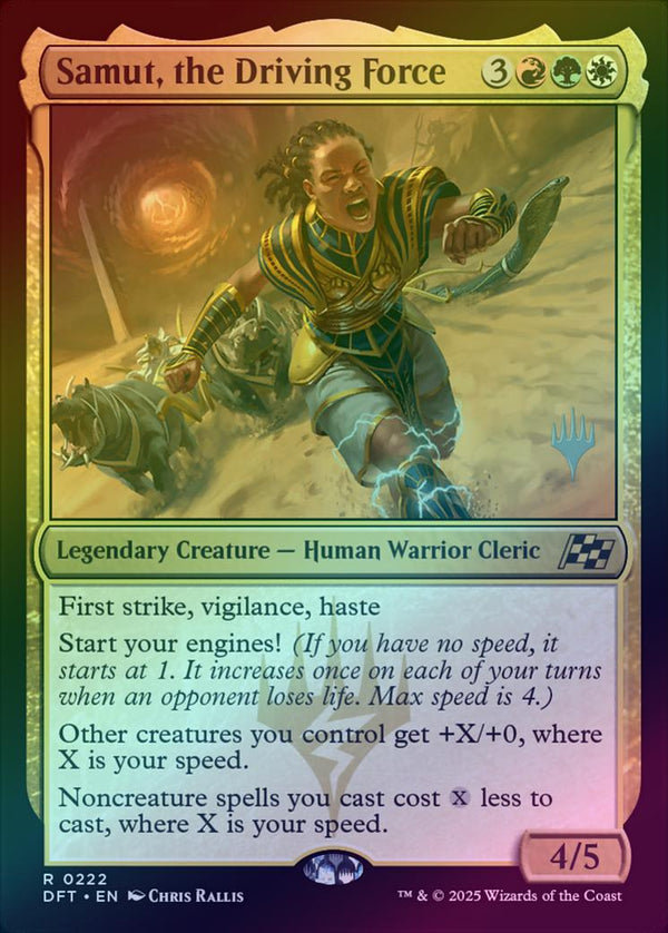 Samut, the Driving Force - Promo Pack (Foil) (PDFT)