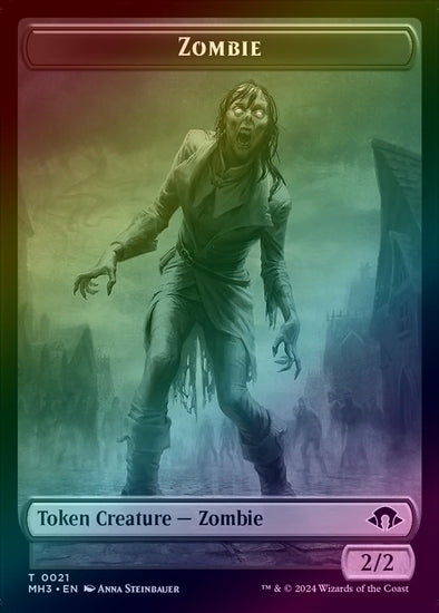 Zombie Token (Foil) (TMH3)