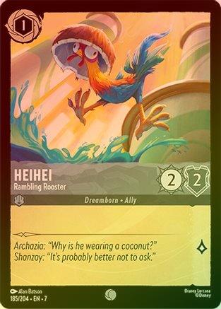 Heihei (Rambling Rooster) - 185/204 - Common (Foil)