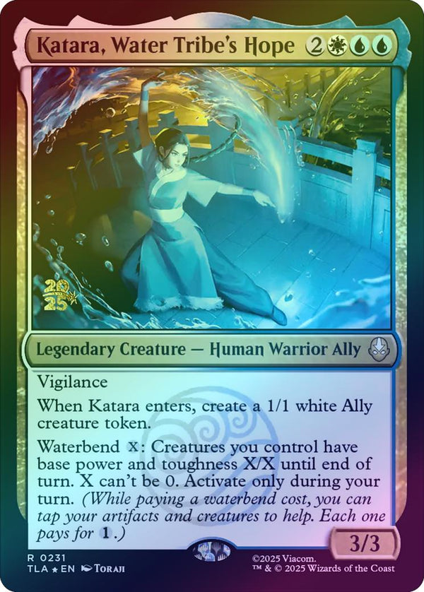 Katara, Water Tribe's Hope - Prerelease Promo (Foil) (PTLA)