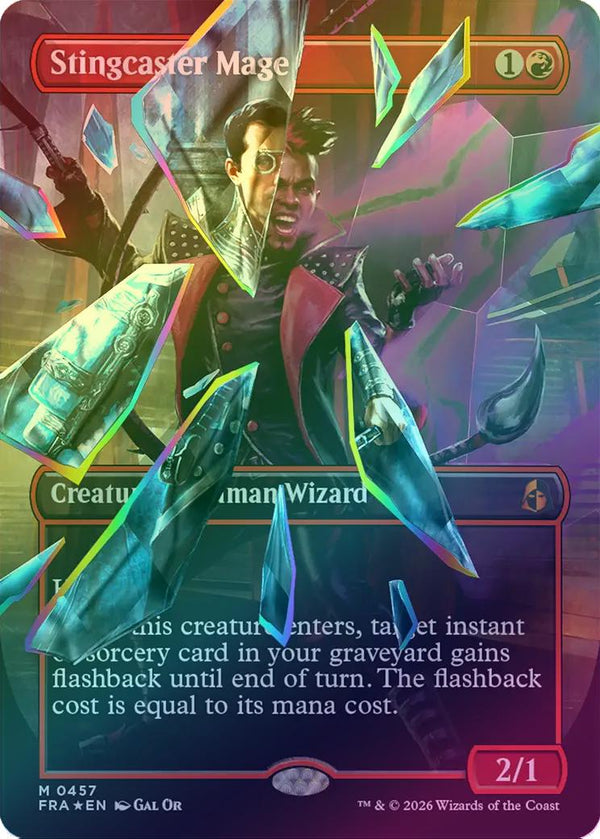 Stingcaster Mage -Shattered Mirror (Facet Foil) (FRA)