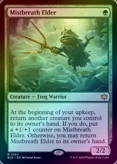 Mistbreath Elder (Foil) (BLB)