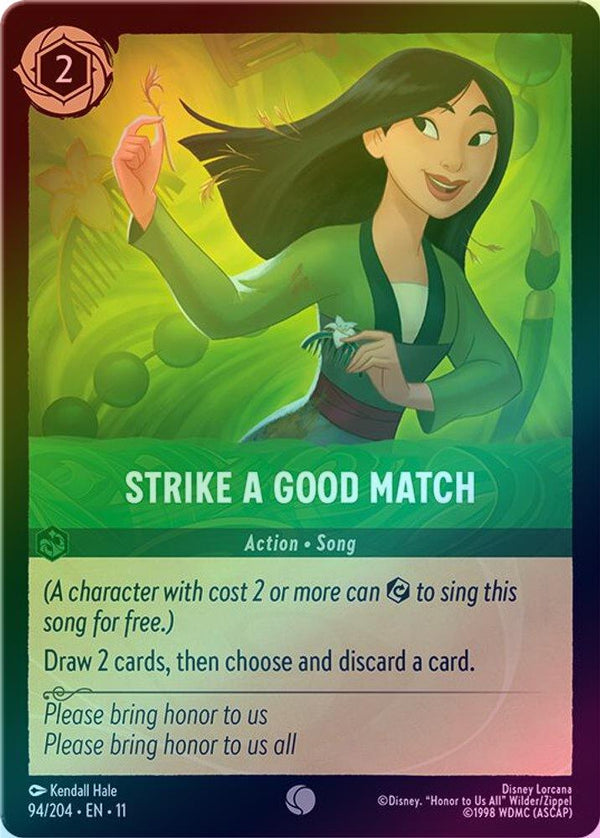 Strike a Good Match - 94/204 - Common (Foil)