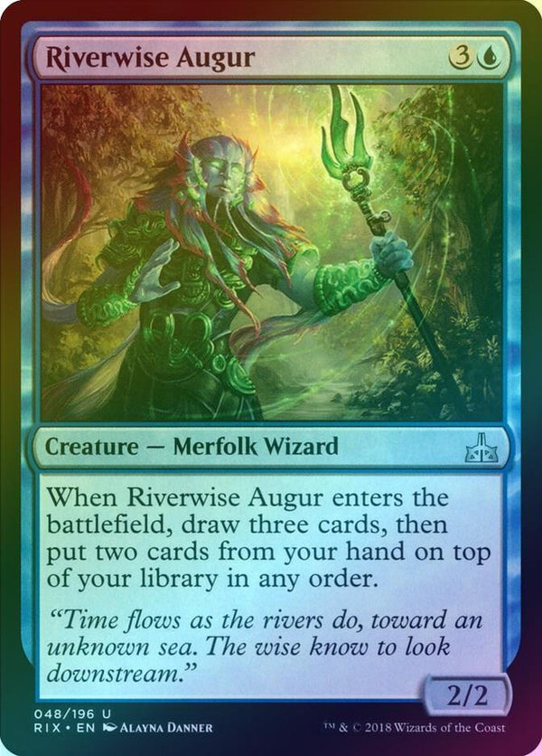 Riverwise Augur (Foil) (RIX)