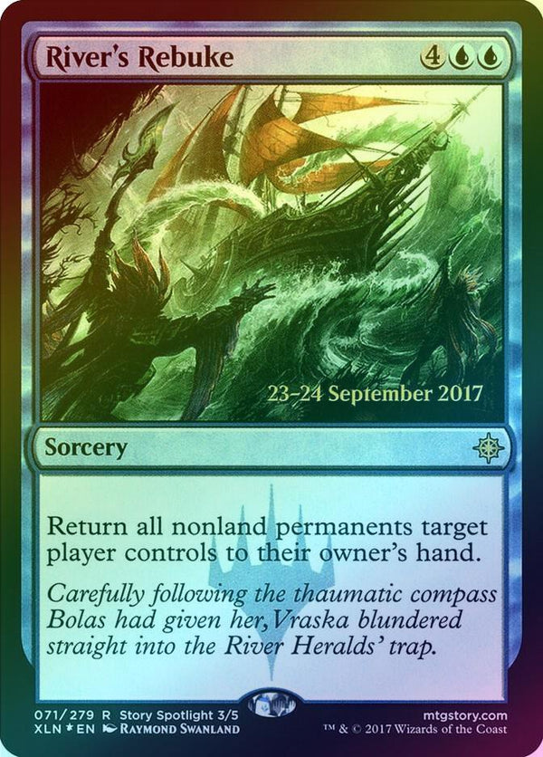 River's Rebuke - Prerelease Promo (Foil) (PXLN)
