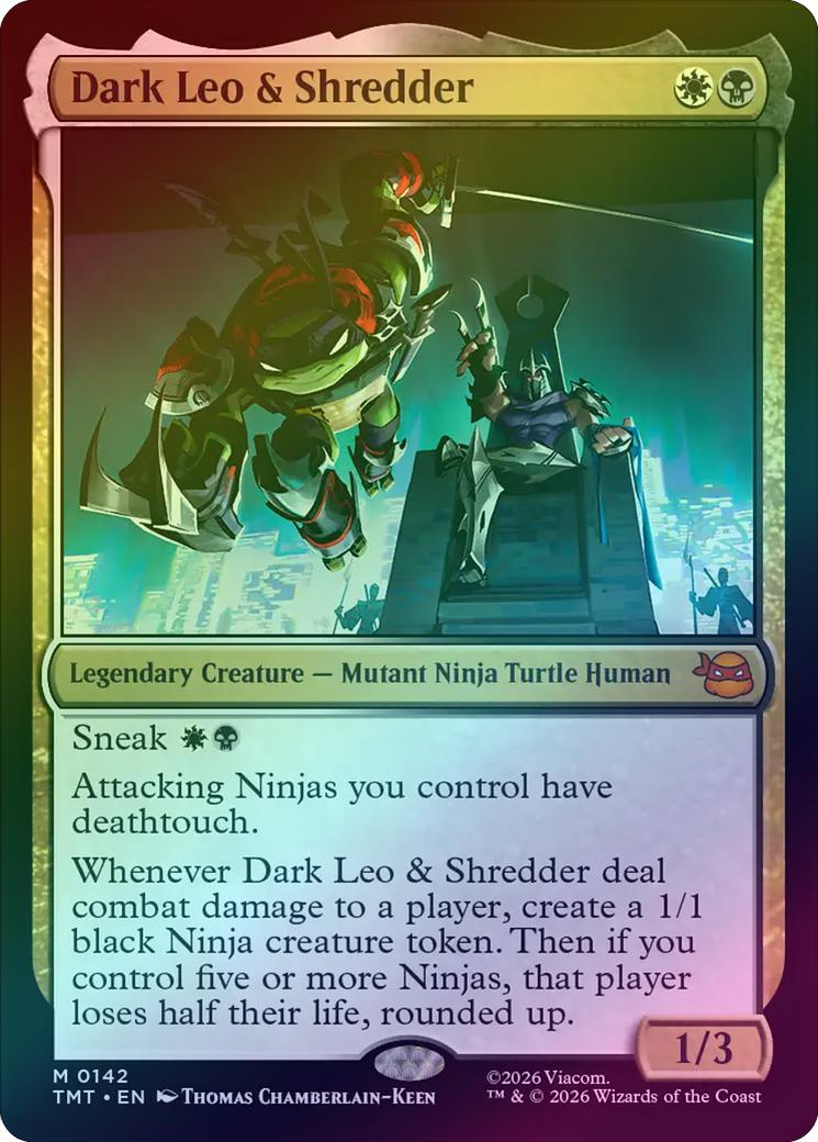 401 Games Canada - Dark Leo & Shredder (Foil) (TMT) (Pre-Order)