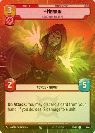 Merrin - Alone with the Dead (Hyperspace) - 900 - Uncommon (Foil)