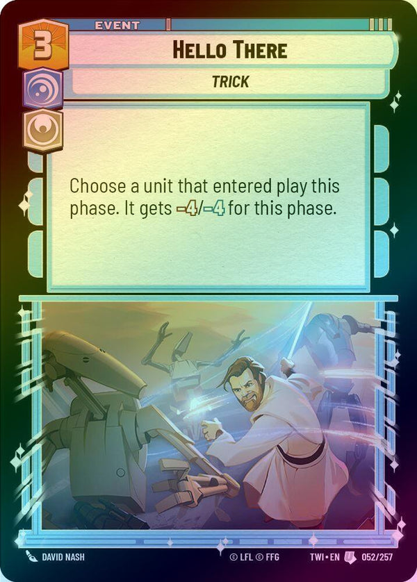 Hello There - 052/257 - Uncommon (Foil)