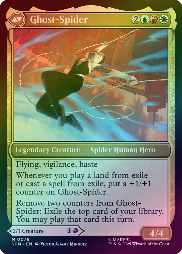 Gwen Stacy // Ghost-Spider (Foil) (SPM)