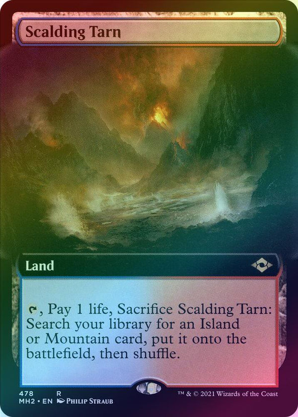 Scalding Tarn - Extended Art (Foil) (MH2)