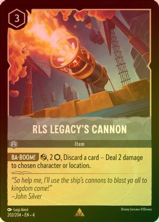 RLS Legacy's Cannon - 202/204 - Rare (Foil)