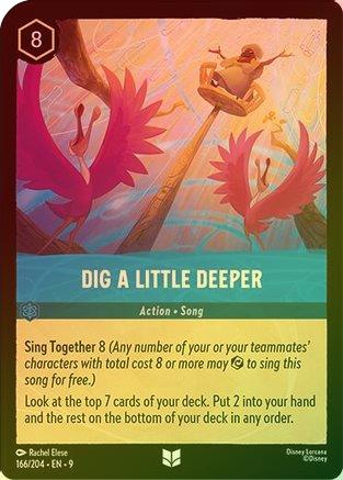 Dig a Little Deeper (Fabled Reprint) - 166/204 - Uncommon (Foil)