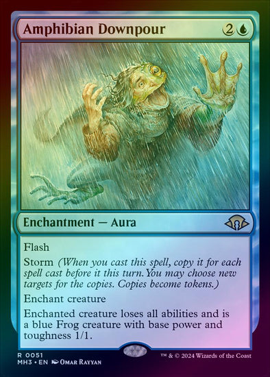 Amphibian Downpour (Foil) (MH3)