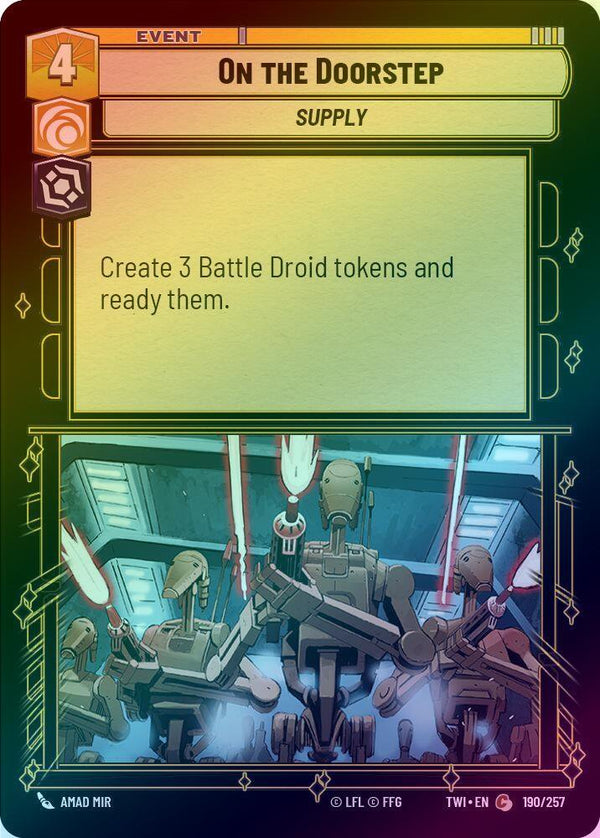 On The Doorstep - 190/257 - Common (Foil)