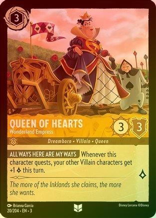 Queen of Hearts (Wonderland Empress) - 20/204 - Uncommon (Foil)