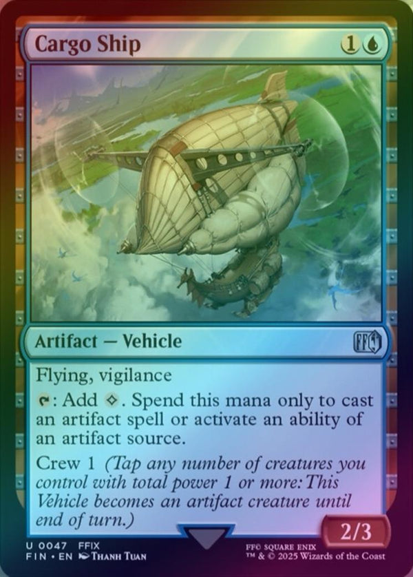 Cargo Ship (Foil) (FIN)