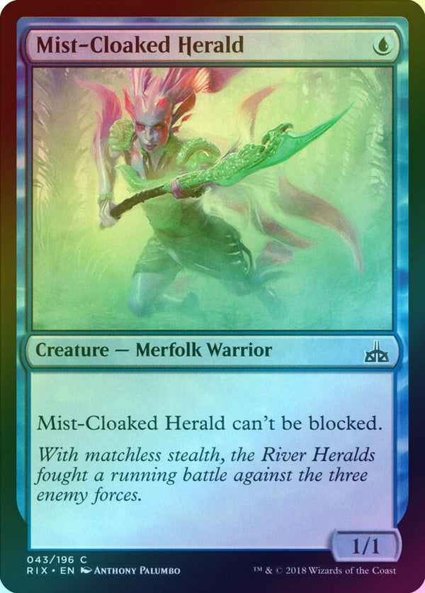 Mist-Cloaked Herald (Foil) (RIX)