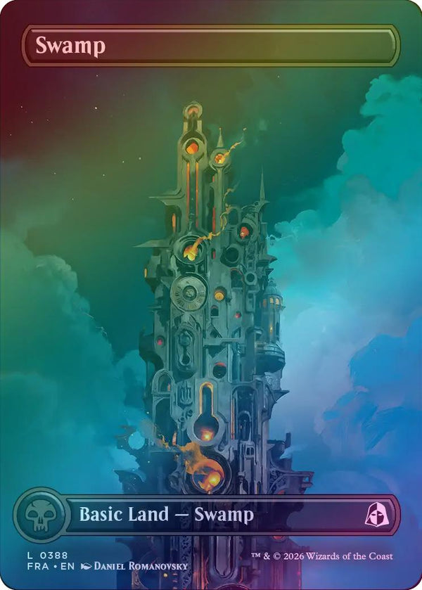 Swamp (388) - Tower Full Art (Foil) (FRA)