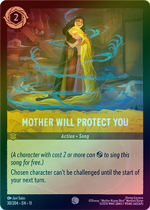 Mother Will Protect You - 30/204 - Common (Foil)
