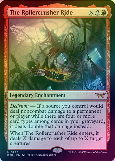 The Rollercrusher Ride - Lurking Evil Alternate Art (Foil) (DSK)