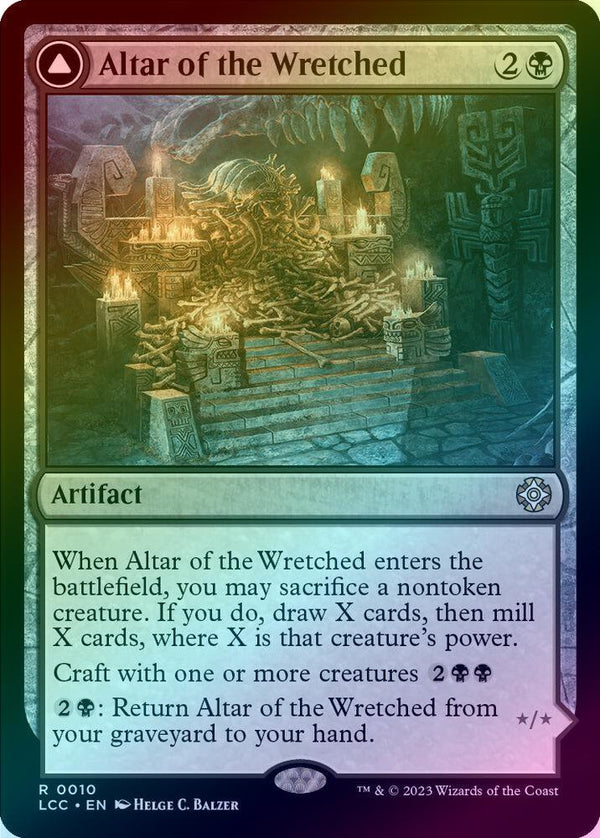 Altar of the Wretched // Wretched Bonemass (Foil) (LCC)