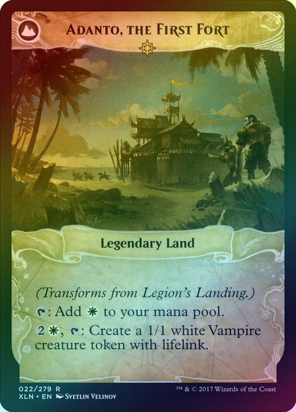 Legion's Landing // Adanto, the First Fort (Foil) (XLN)