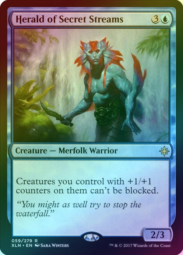 Herald of Secret Streams (Foil) (XLN)