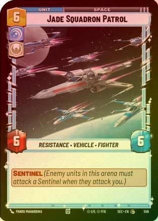 Jade Squadron Patrol (Foil) - 559 - Common (Foil)